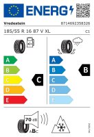 Vredestein 185/55 R16 87V Quatrac M+S 3PMSF