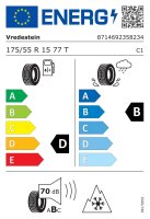 Vredestein 175/55 R15 77T Quatrac M+S 3PMSF