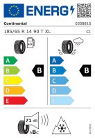 Continental 185/65 R14 90T XL AllSeasonContact M+S 3PMSF