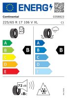 Continental 225/65 R17 106V XL AllSeasonContact M+S 3PMSF