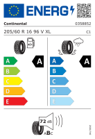 Continental 205/60 R16 96V EcoContact 6