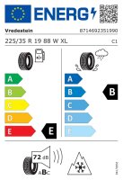 Vredestein 225/35 R19 88W Wintrac Pro M+S 3PMSF