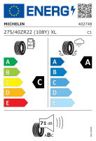 Michelin 275/40 R22 108Y Pilot Sport 4 S