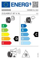 Goodride 215/40 R17 87V XL SW608 Snowmaster M+S 3PMSF