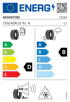 Nexen 195/65 R15 91H N-Blue 4Season M+S 3PMSF