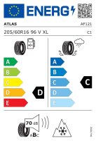 Atlas 205/60 R16 96V XL Green 4S M+S 3PMSF