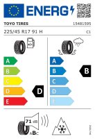 Toyo 225/45 R17 91H Snowprox S943 M+S 3PMSF