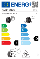 Falken 205/70 R15 96H Wildpeak A/T AT3WA M+S 3PMSF Off-Road