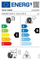 Toyo 235/65 R16 121S Observe VAN C 10PR M+S 3PMSF