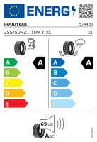 Goodyear 255/50 R21 109Y XL EfficientGrip Performance2 *