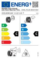 Double Coin 225/65 R16 C 112/110T DASL+ M+S 3PMSF