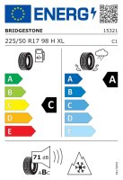 Bridgestone 225/50 R17 98H XL Blizzak LM005 M+S 3PMSF