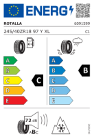 Rotalla 245/40 R18 97Y Setula 4 Season RA03 XL M+S 3PMSF