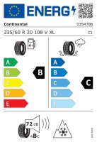 Continental 235/60 R20 108V WinterContact TS 850 P