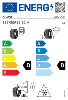 ARIVO 195/50 R15 82V WINMASTER PRO X ARW3