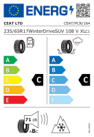 Ceat 235/65 R17 108V XL WinterDrive SUV M+S 3PMSF