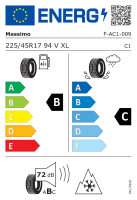 MASSIMO 225/45 R17 94V CROSS SEASON CS4 XL 3PMSF