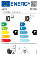 ARIVO 215/40 R17 87W CARLORFUL A/S XL BSW M+S 3PMSF