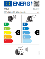 ARIVO 205/70 R15 106/104R TRANSITO ARZ 6-C