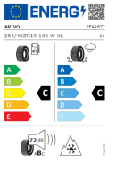 ARIVO 255/40 R20 101W CARLORFUL A/S XL BSW M+S 3PMSF