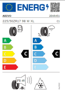 ARIVO 225/50 R18 99W XL Carlorful A/S M+S 3PMSF